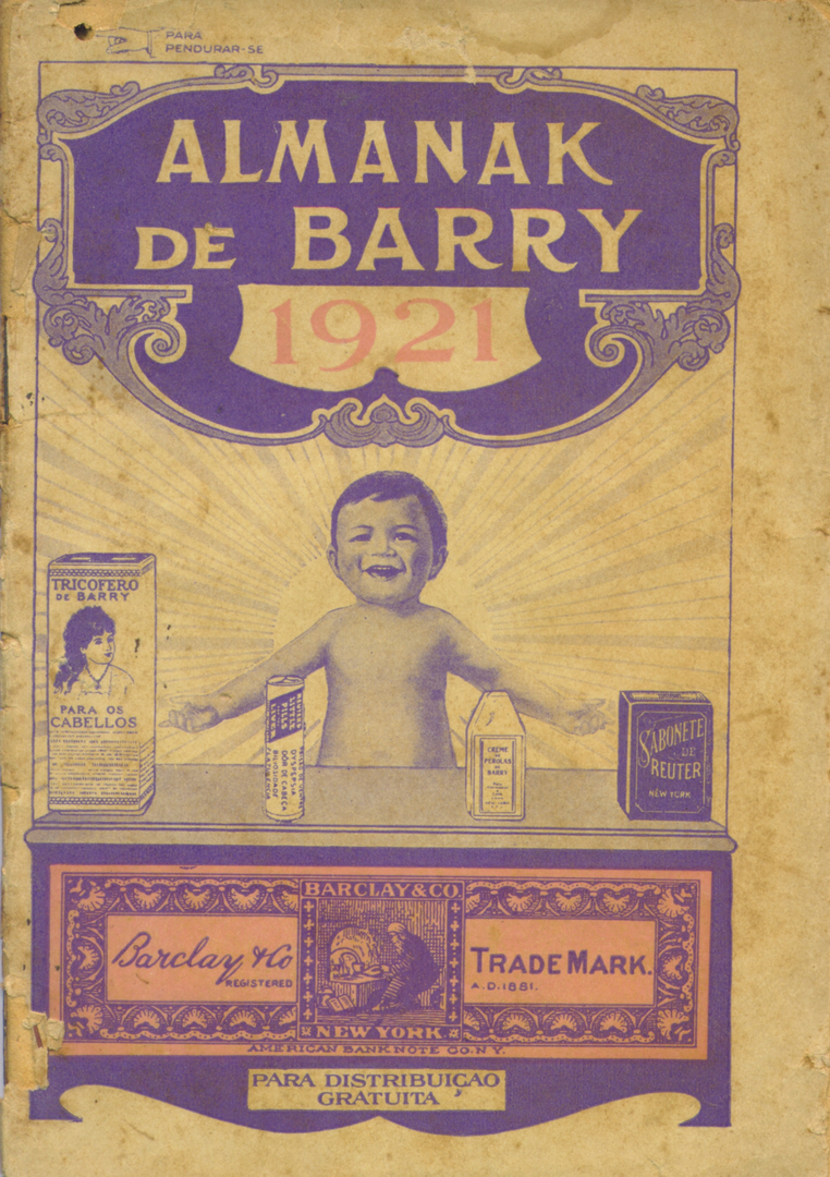 1921-2- Almanaque de Farmácia - Capa