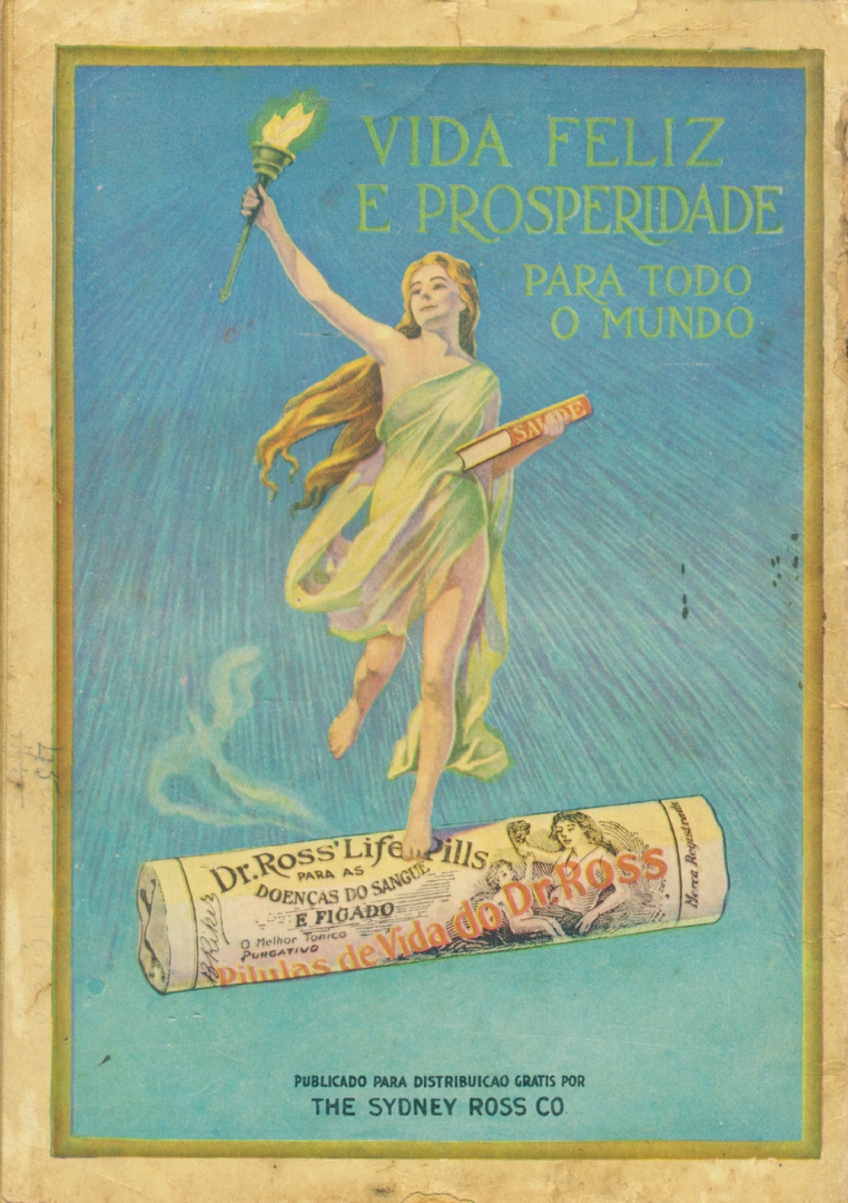 1927-1 - Almanaque de Farmácia - Contracapa