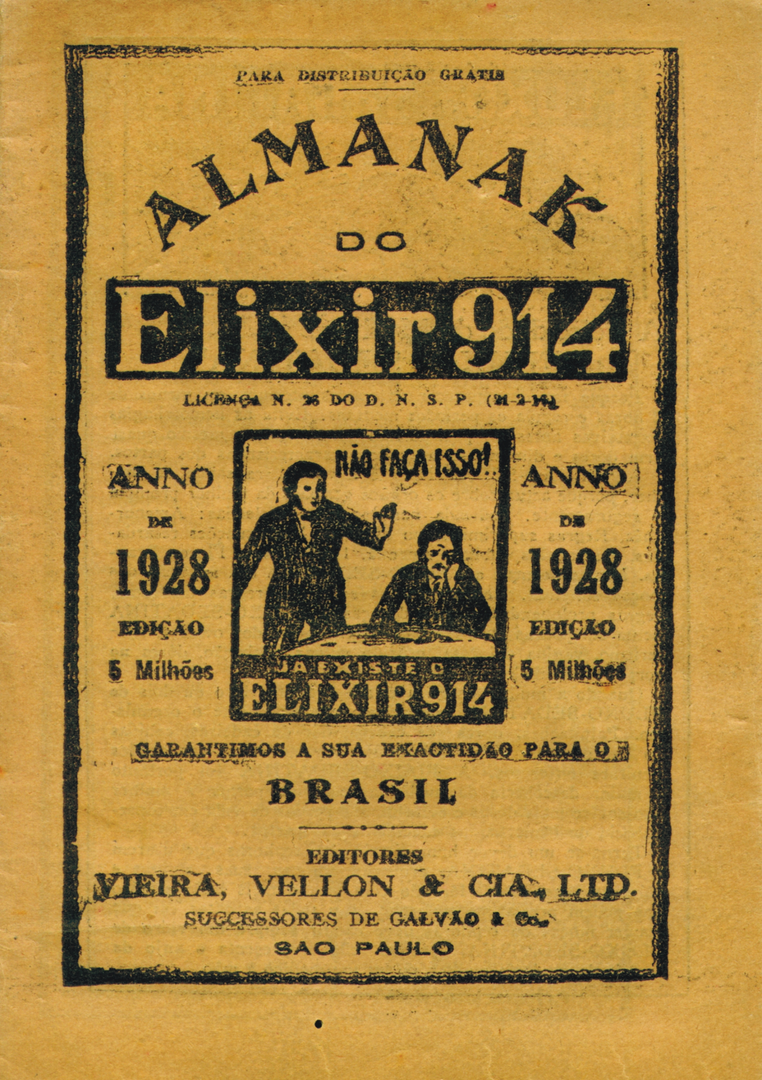 1928-5 - Almanaque de Farmácia - Capa