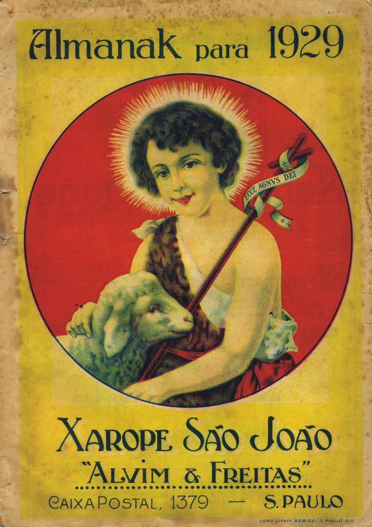 1929-7 - Almanaque de Farmácia - Capa