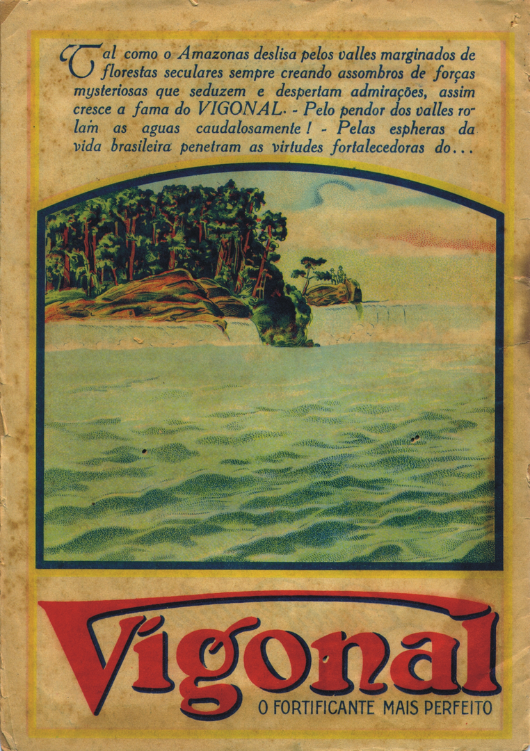 1929-7 - Almanaque de Farmácia - Contracapa