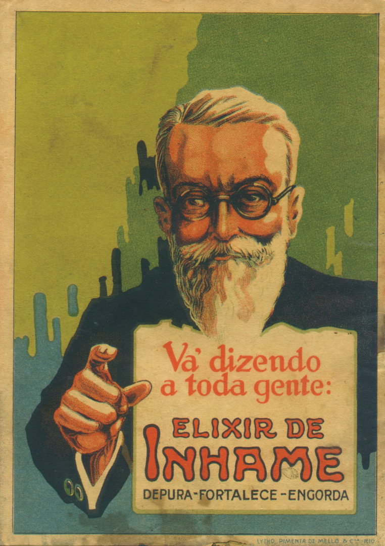 1930-1 - Almanaque de Farmácia - Contracapa