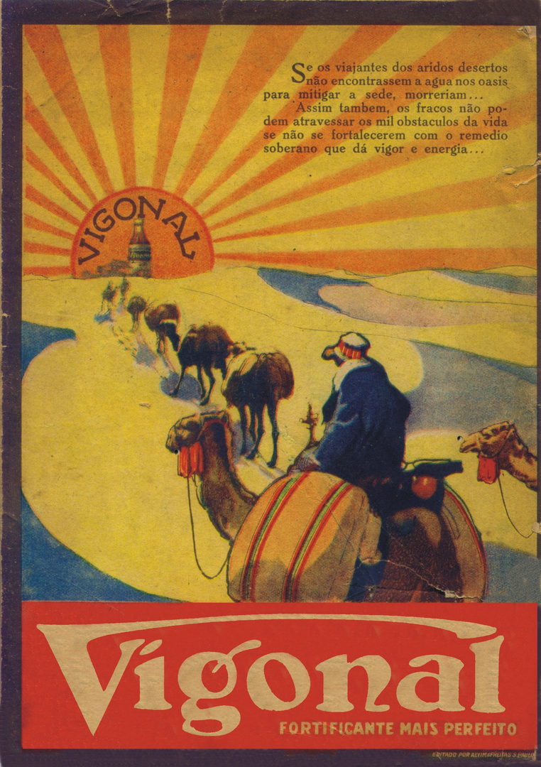 1932-8 - Almanaque de Farmácia - Contracapa