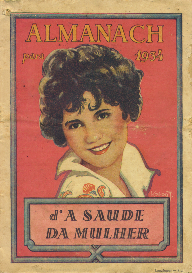 1934-2- Almanaque de Farmácia - Capa