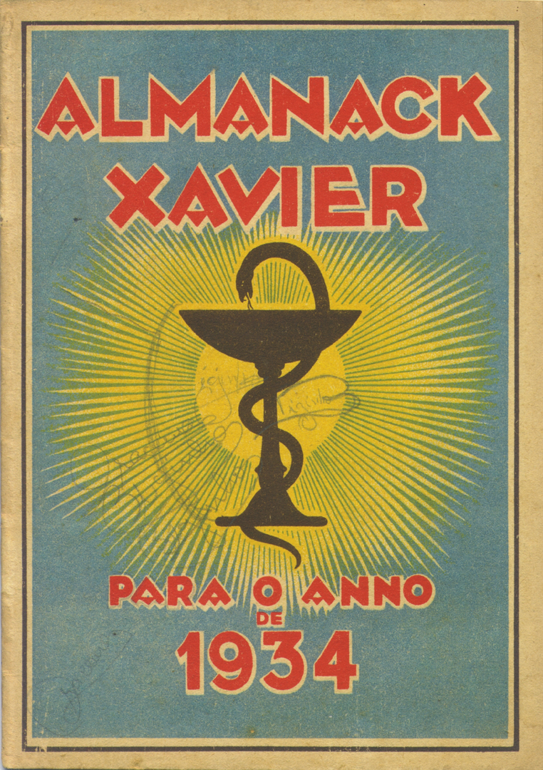 1934-3 - Almanaque de Farmácia - Capa