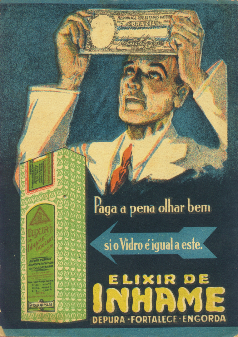 1934-1 - Almanaque de Farmácia - Contracapa