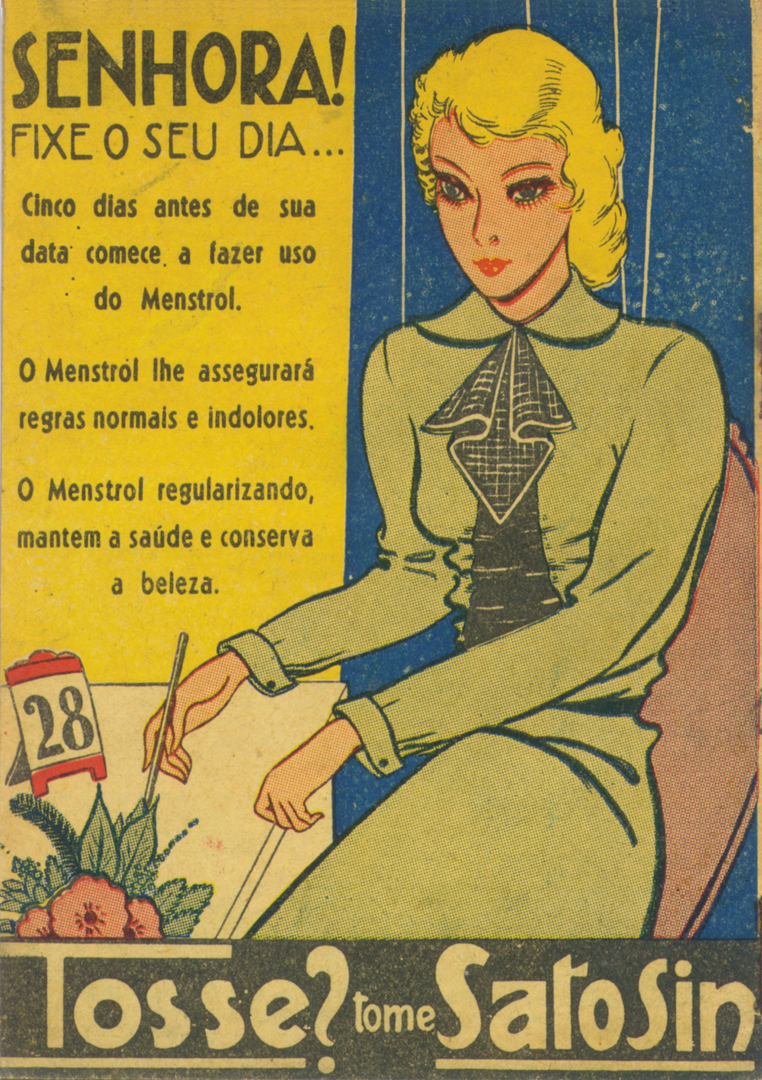 1937-4 - Almanaque de Farmácia - Contracapa