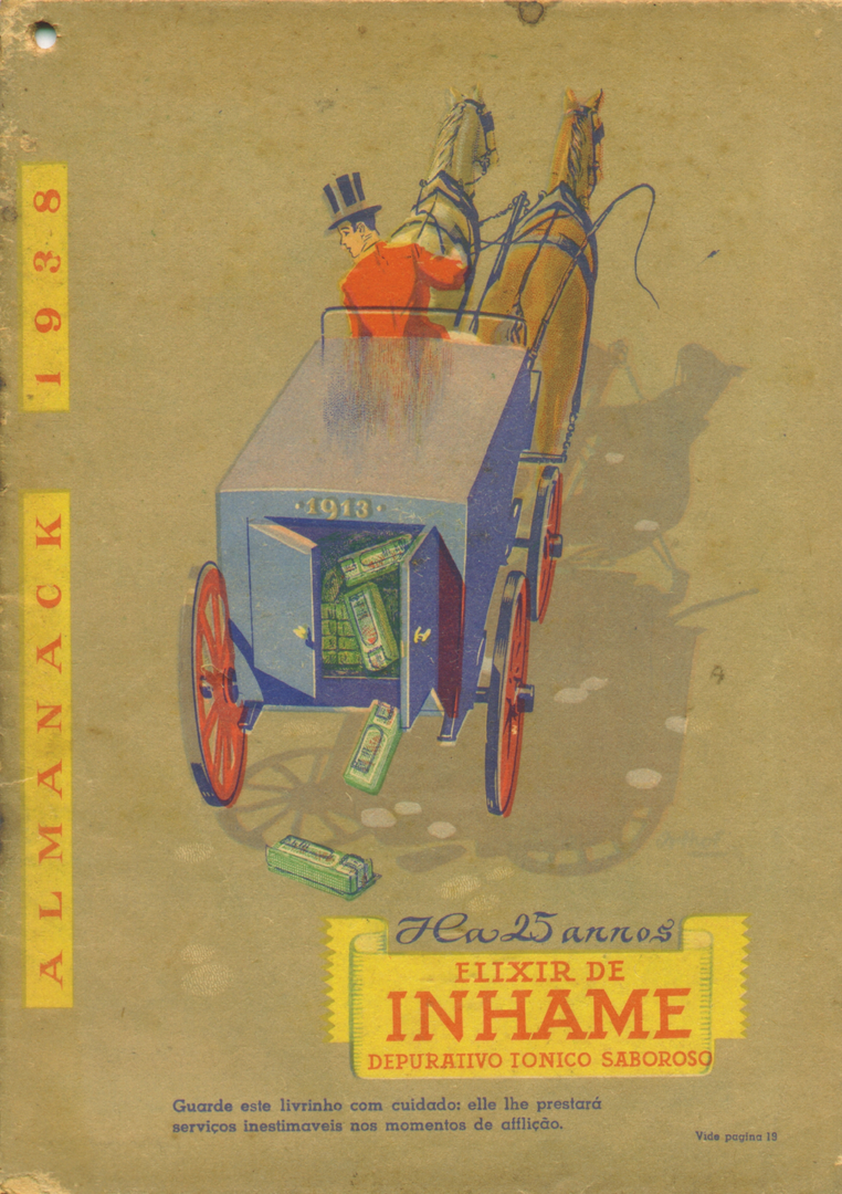 1938-2- Almanaque de Farmácia - Capa