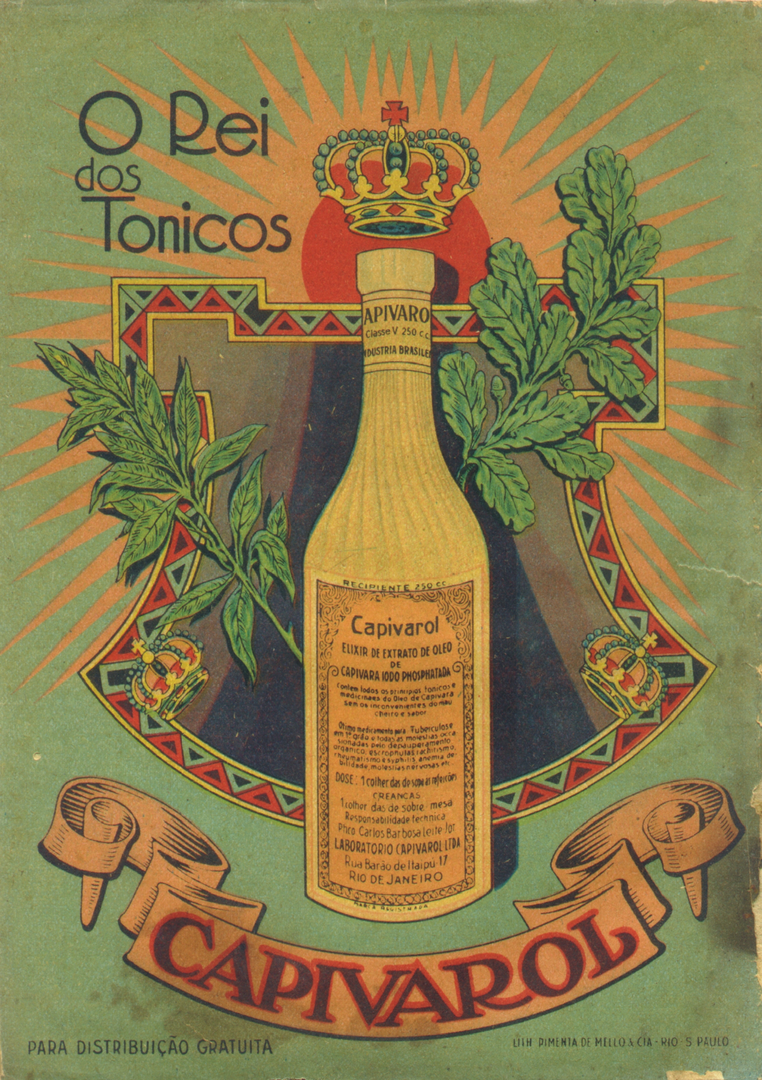 1939-2 - Almanaque de Farmácia - Contracapa