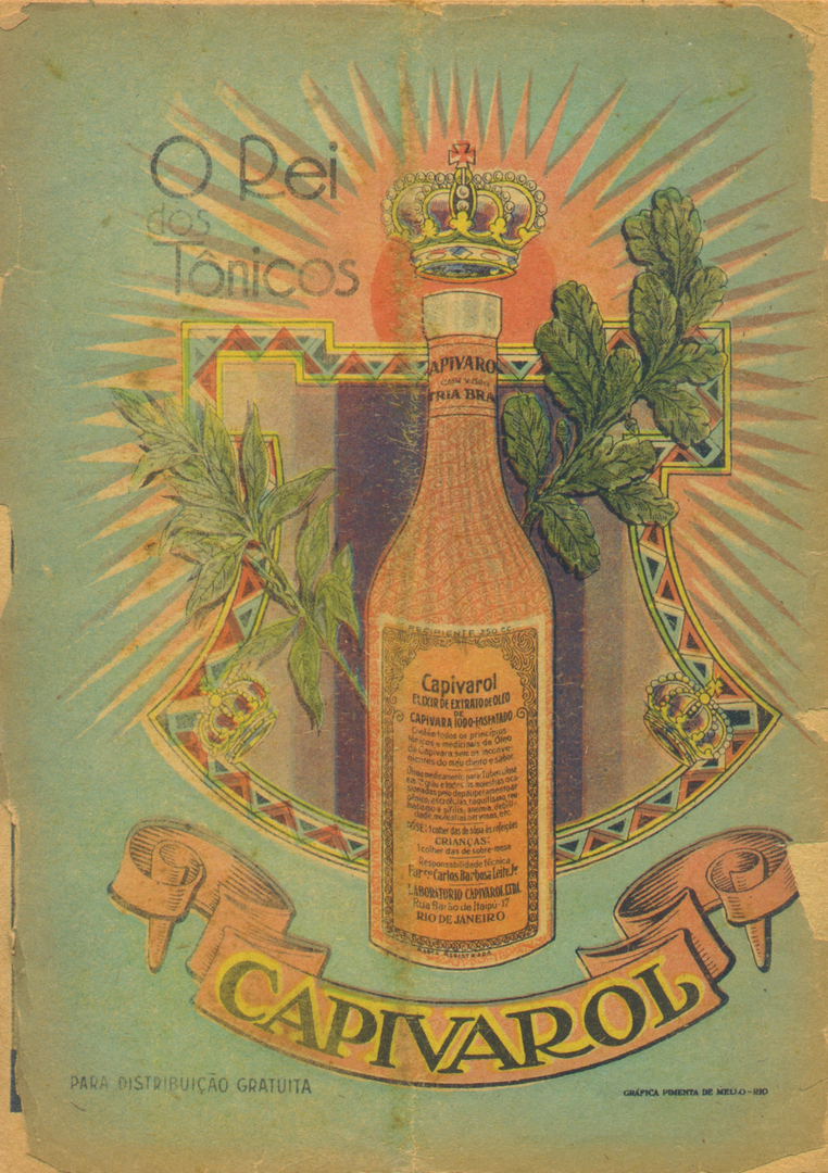 1948-1 - Almanaque de Farmácia - Contracapa