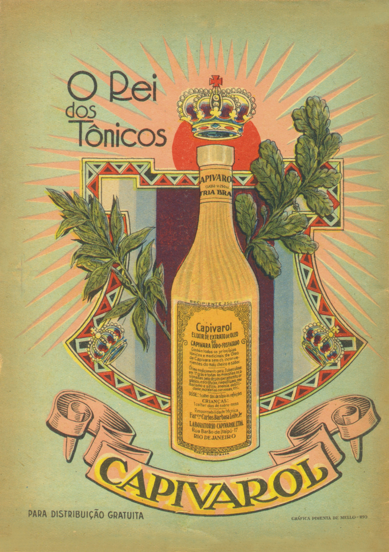 1951-1 - Almanaque de Farmácia - Contracapa