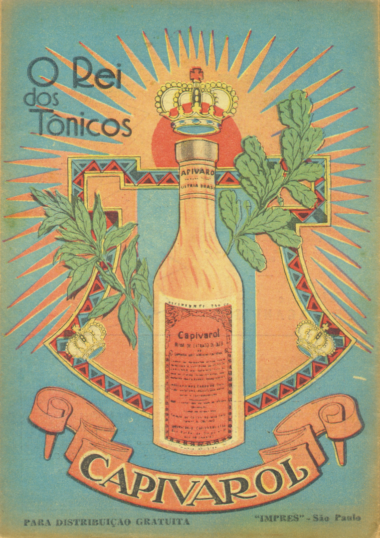 1954-1 - Almanaque de Farmácia - Contracapa