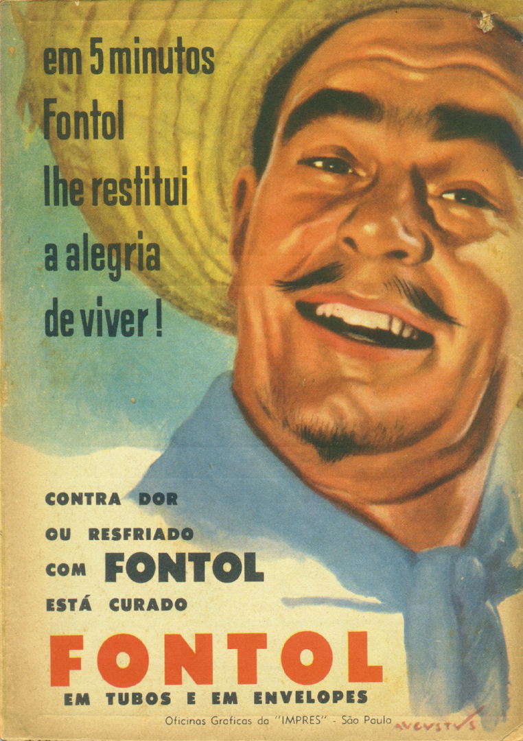 1954-2 - Almanaque de Farmácia - Contracapa