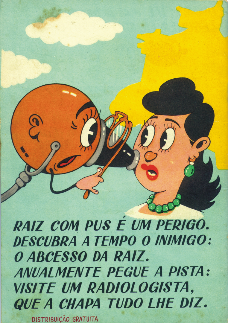 1954-4 - Almanaque de Farmácia - Contracapa