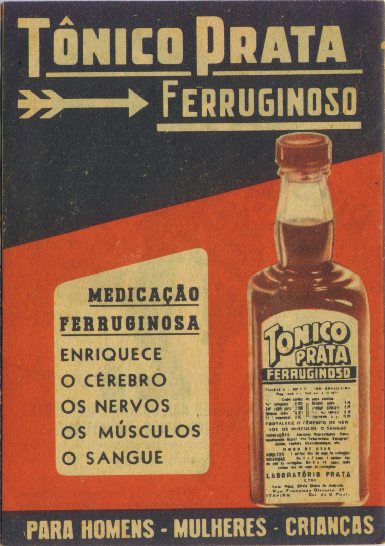 1959-2 - Almanaque de Farmácia - Contracapa