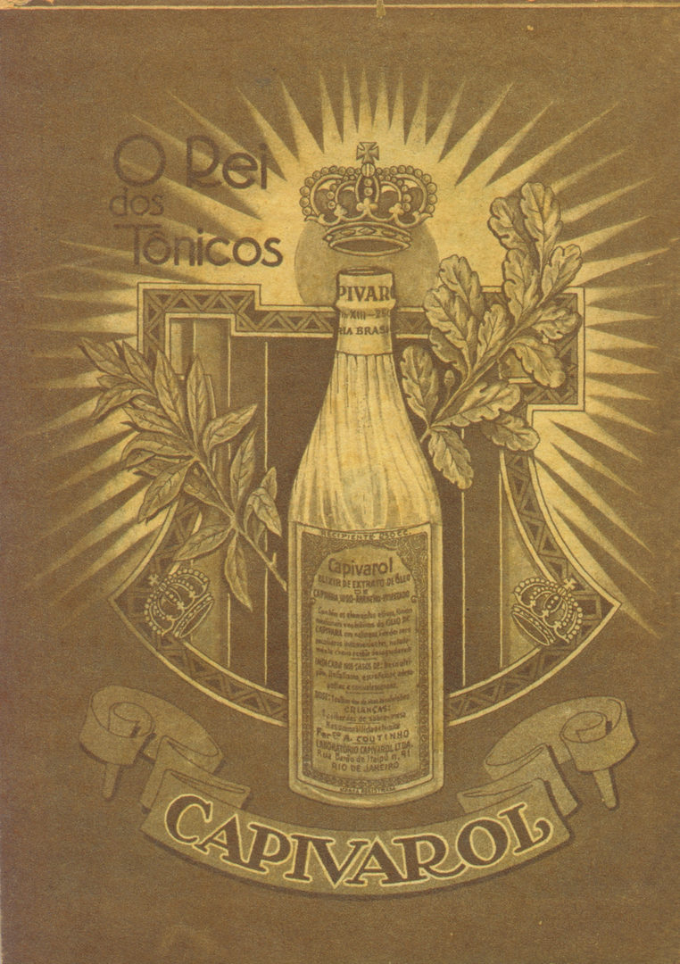 1961-1 - Almanaque de Farmácia - Contracapa