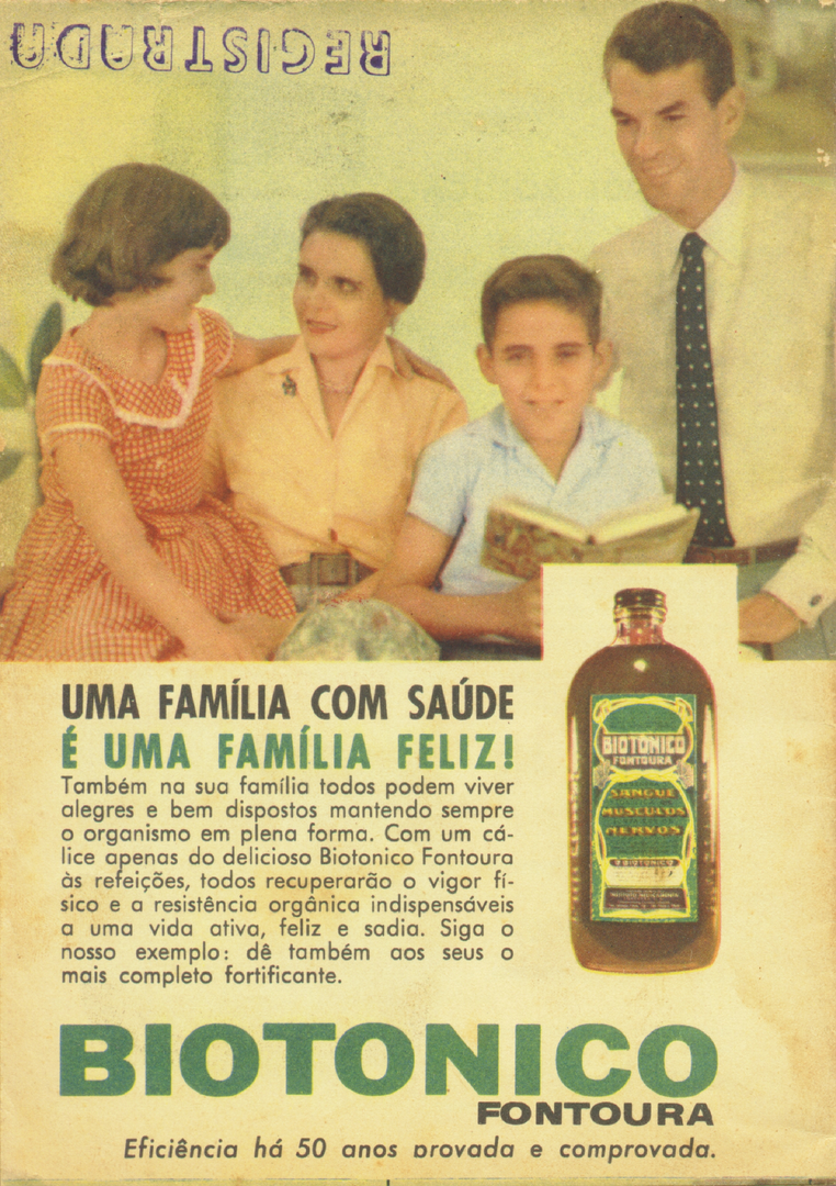 1961-2 - Almanaque de Farmácia - Contracapa