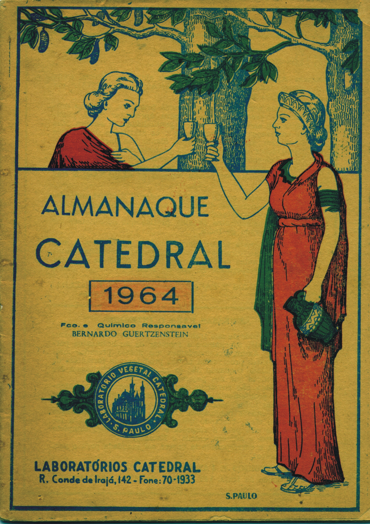 1964-1 - Almanaque de Farmácia - Capa