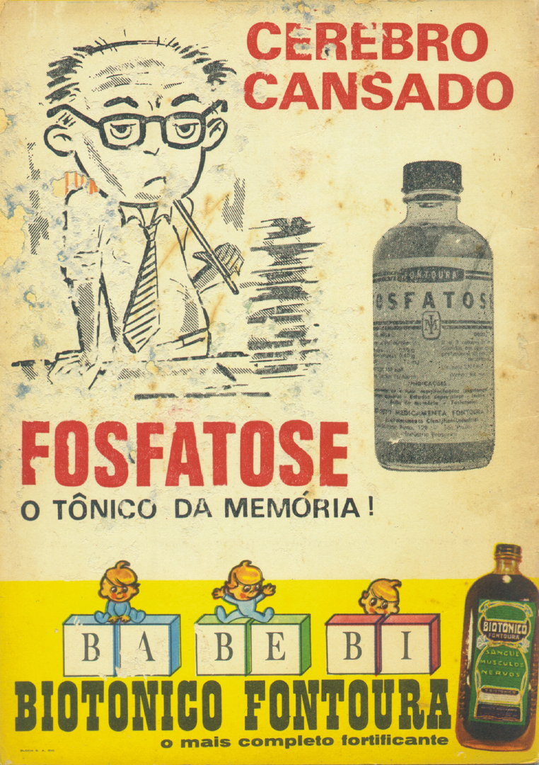 1967-1 - Almanaque de Farmácia - Contracapa